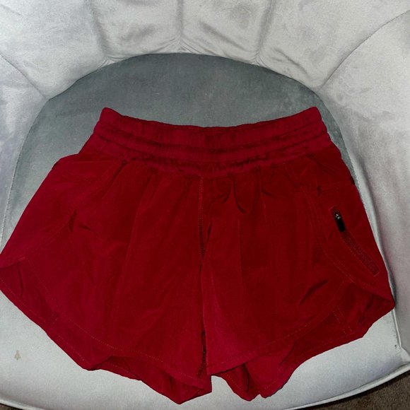 maroon lulu lemon shorts - Picture 1 of 2
